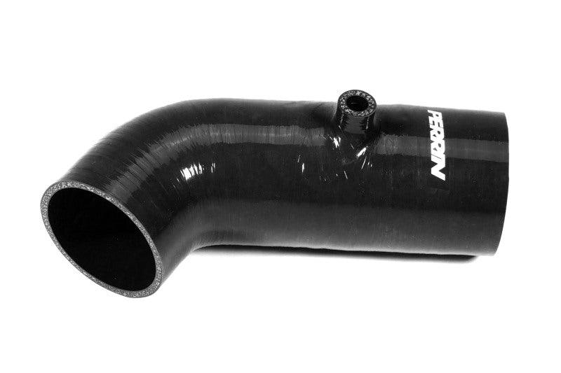 Perrin 22-23 Subaru BRZ/Toyota GR86 Silicone Inlet Hose (3in. ID / SS Wire) - Black - Torque Motorsport