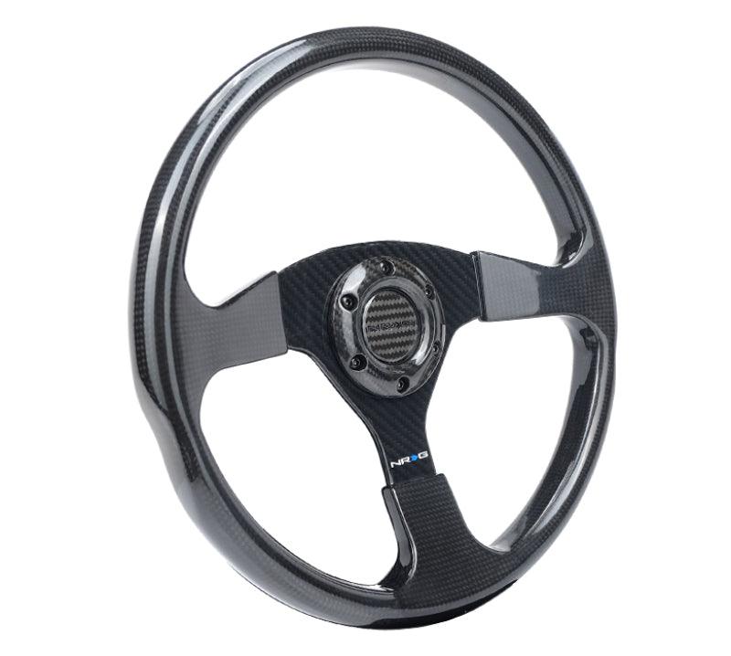 NRG Carbon Fiber Steering Wheel 350mm - Torque Motorsport