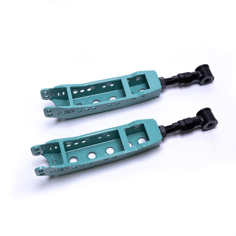 BLOX Racing Rear Lower Control Arms - Teal (2013+ Subaru BRZ/Toyota 86 / 2008+ Subaru WRX/STI) - Torque Motorsport