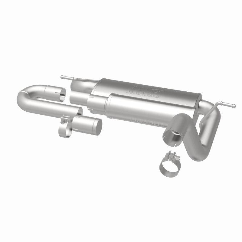 MagnaFlow 18-23 Jeep Wrangler JL 2.0L/3.6L Overland Series Axle-Back Exhaust - Torque Motorsport