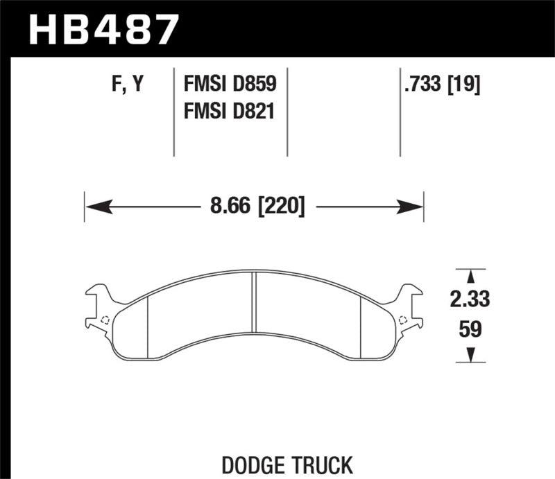 Hawk LTS Street Brake Pads - Torque Motorsport