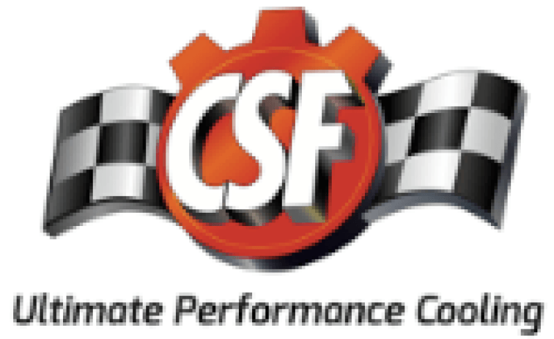 CSF Universal Drag Race / Tuck Radiator w/9in Spal Fan - 10.5in H x 10in L x 3.6in W - Torque Motorsport