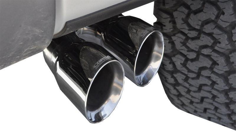 Corsa 11-14 Ford F-150 Raptor 6.2L V8 144in Wheelbase Xtreme Cat-Back Resonator Delete Kit Exhaust - Torque Motorsport