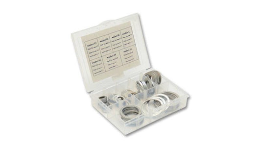 Vibrant Box Set of Crush Washers - 10 of each Size: -3AN to -16AN - Torque Motorsport