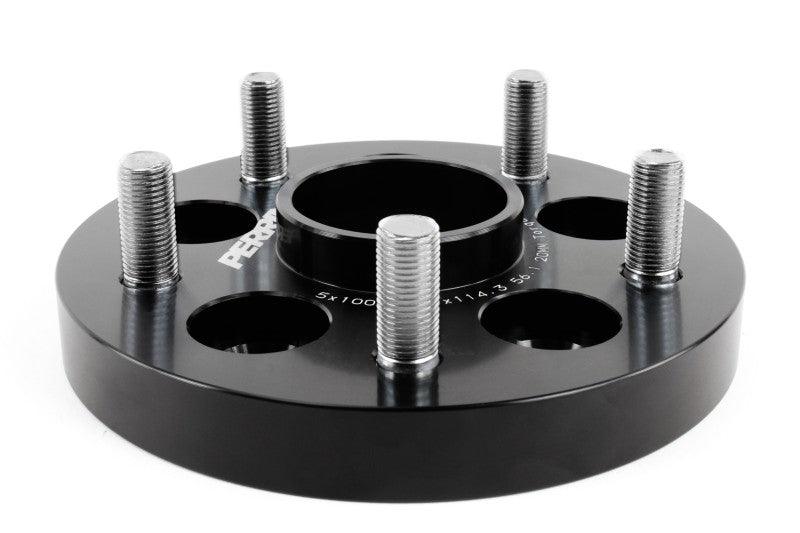 Perrin Wheel Adapter 20mm Bolt-On Type 5x100 to 5x114.3 w/ 56mm Hub (Set of 2) - Torque Motorsport