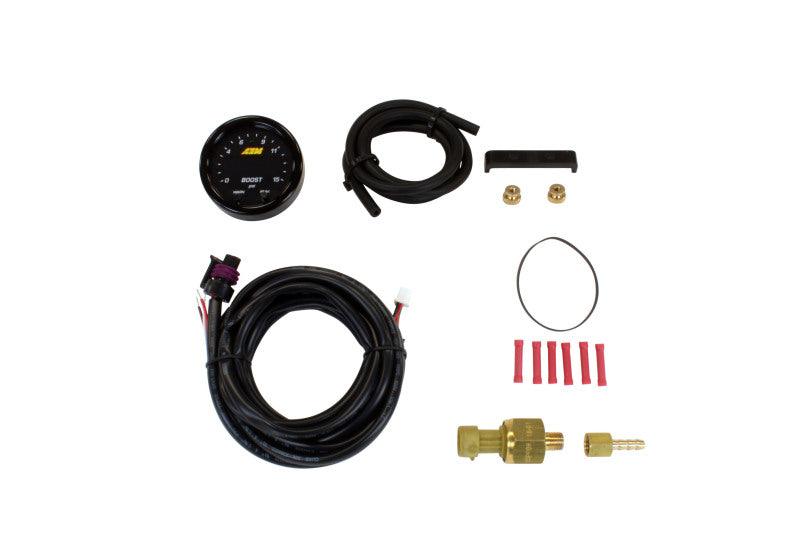 AEM X-Series Pressure 0-15psi Gauge Kit - Torque Motorsport