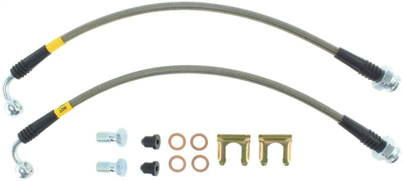 StopTech 06-09 Pontiac Solstice Stainless Steel Front Brake Line Kit - Torque Motorsport