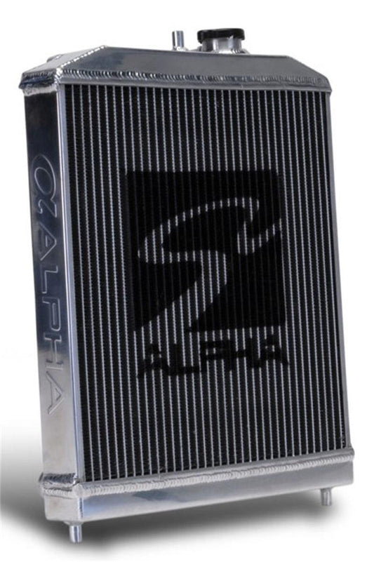 Skunk2 Alpha Series 92-00 Honda Civic Radiator (Half Size) (Dual Core) (Manual Trans.) - Torque Motorsport