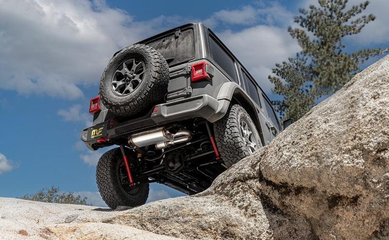 MagnaFlow 18-23 Jeep Wrangler JL 2.0L/3.6L Overland Series Axle-Back Exhaust - Torque Motorsport