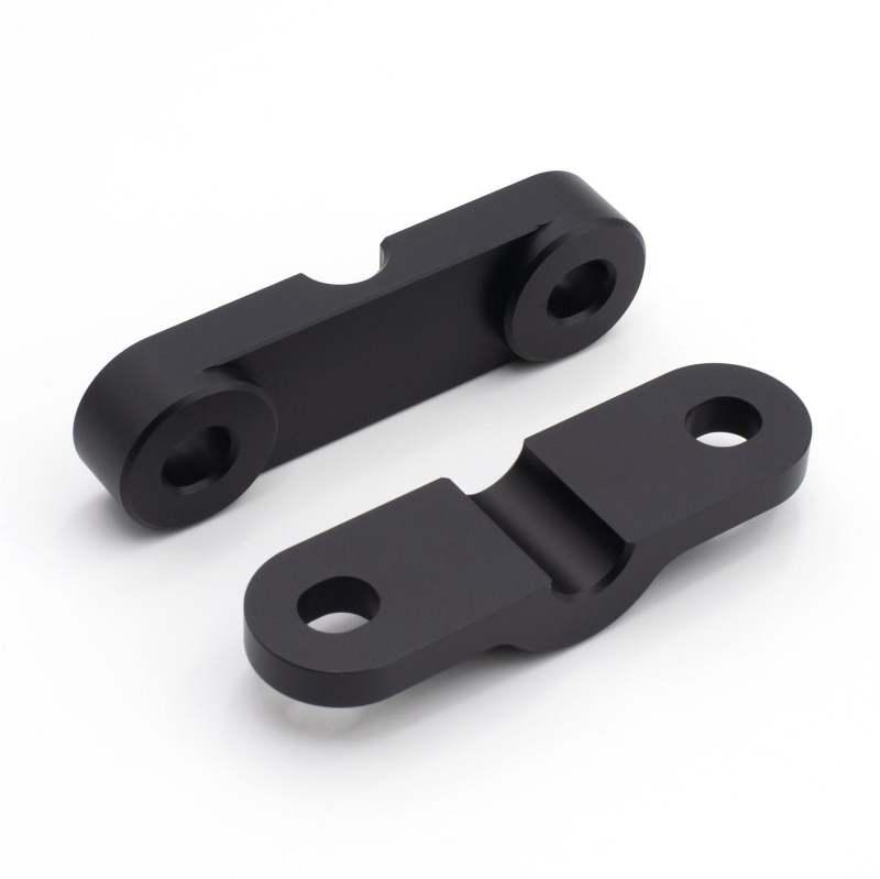 BLOX Racing 2-Pc Solid Shifter Bushing Kit Rear - Civic Integra - Black - Torque Motorsport