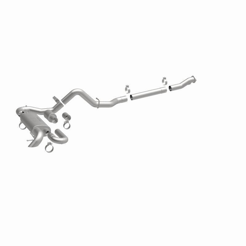 MagnaFlow 2021 Ford Bronco Overland Series Cat-Back Exhaust w/ Single Straight Driver Exit- No Tip - Torque Motorsport