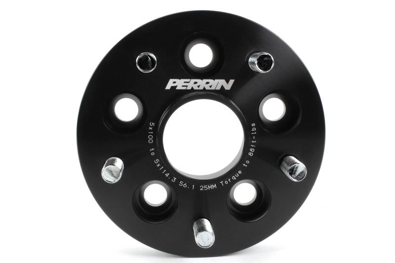 Perrin Wheel Adapter 25mm Bolt-On Type 5x100 to 5x114.3 w/ 56mm Hub (Set of 2) - Torque Motorsport