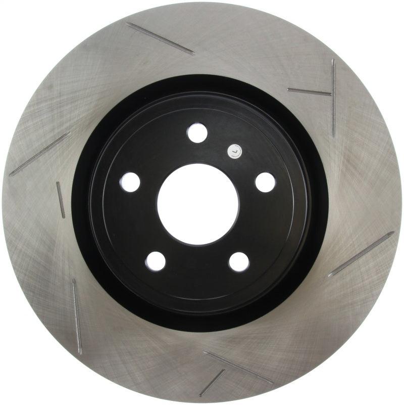 StopTech 12-18 Jeep Grand Cherokee SRT8 (380mm Front Disc) Front Left Slotted Sport Brake Rotor - Torque Motorsport