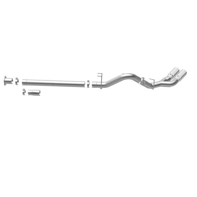 MagnaFlow 08-17 Ford F-250/F-350/F-450 4.6L/6.7 DPF-Back SS 4in Dual Single Passenger Side Rear Exit - Torque Motorsport