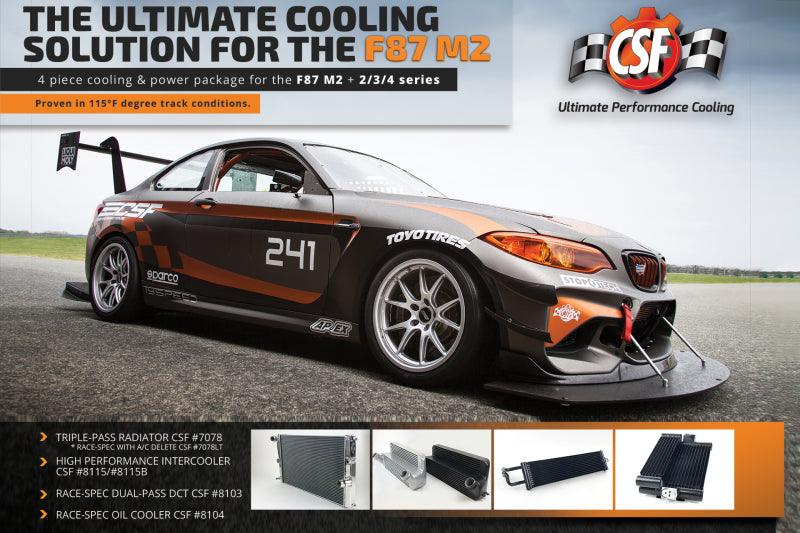 CSF 15-18 BMW M2 (F87) / 12-16 BMW M235i/M235ix Radiator - Torque Motorsport