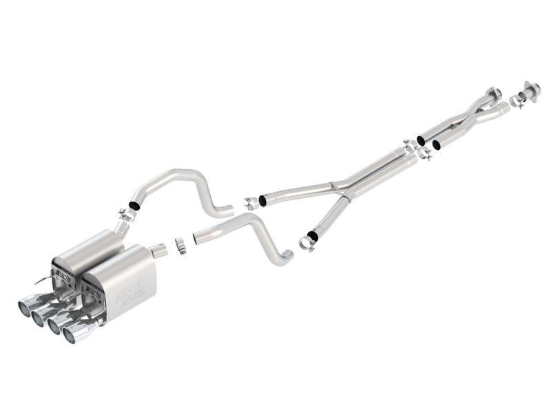 Borla 05-08 Chevrolet Corvette Coupe/Convertible 2dr 6.2L 8cyl AT/MT 6spd ATAK SS Catback Exhaust - Torque Motorsport