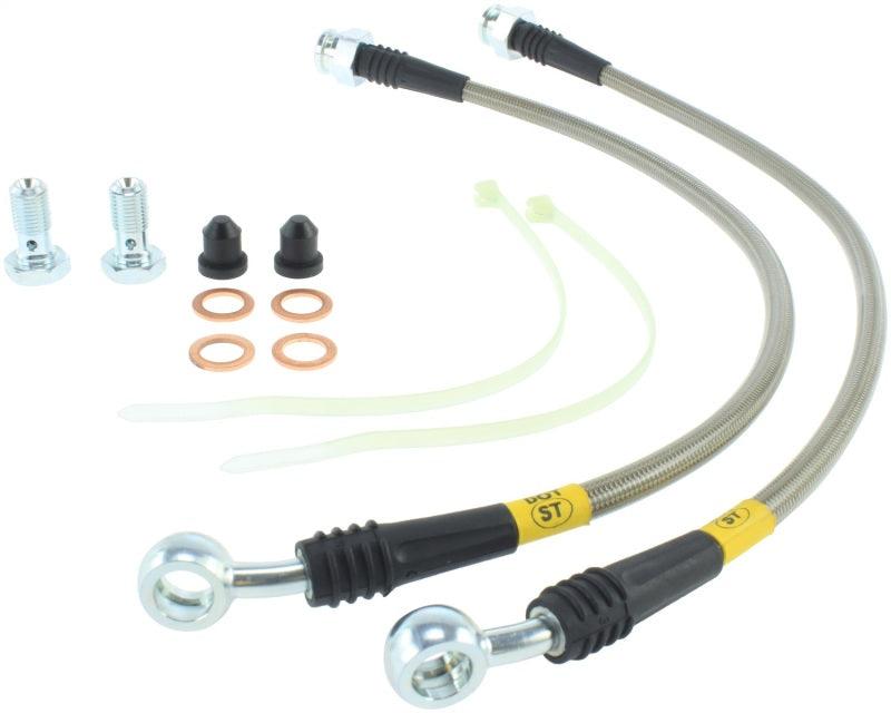 StopTech 05-10 Jeep Grand Cherokee Stainless Steel Front Brake Lines - Torque Motorsport