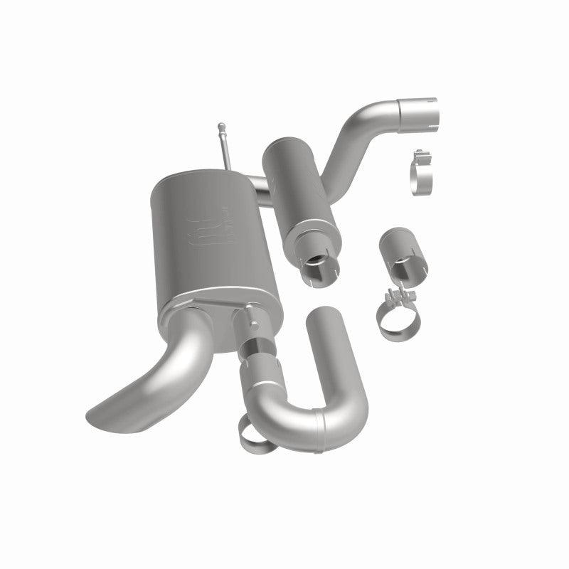 MagnaFlow 18-23 Jeep Wrangler JL 2.0L/3.6L Overland Series Axle-Back Exhaust - Torque Motorsport