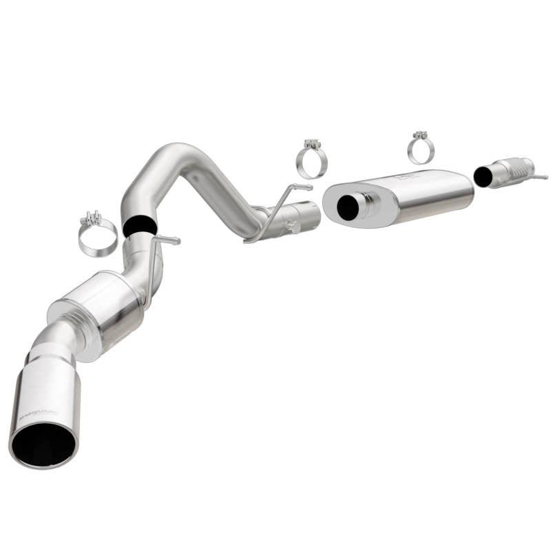 MagnaFlow MF Series SS Cat-Back Exhaust Single Passenger Side Rear Exit 2015 Cadillac Escalade - Torque Motorsport