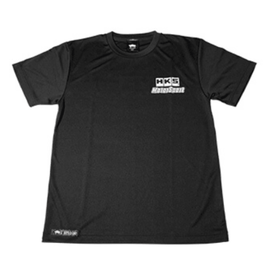 HKS T-SHIRT MOTOR SPORT BLACK L - Torque Motorsport