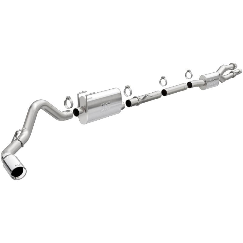 MagnaFlow 2020 Ford F250/F350 3.5in Street Series Cat-Back Exhaust Rear Passenger Exit-Polished Tip - Torque Motorsport