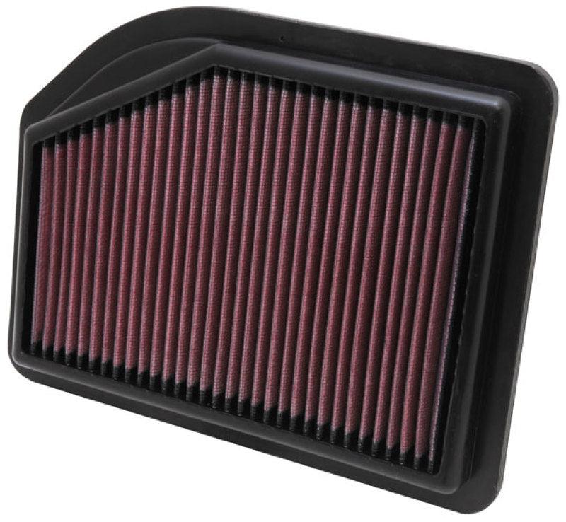 K&N Replacement Filter 10.219in O/S Length x 7.875in O/S Width x 1.125in H for 12 Honda CR-V 2.4L - Torque Motorsport