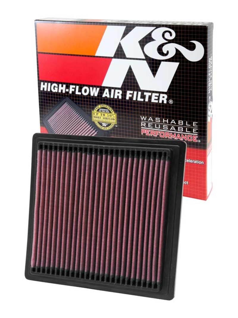 K&N 95-01 Honda Civic 1.5L/1.6L / 95-02 Honda CR-V 2.0L Drop In Air Filter - Torque Motorsport