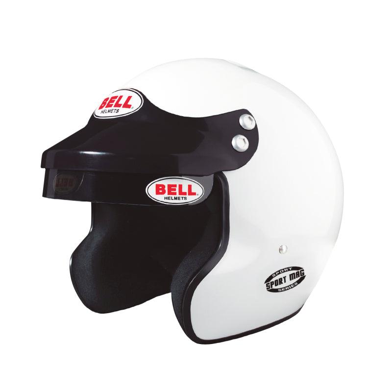 Bell Sport Mag SA2020 V15 Brus Helmet - Size 61+ (White) - Torque Motorsport