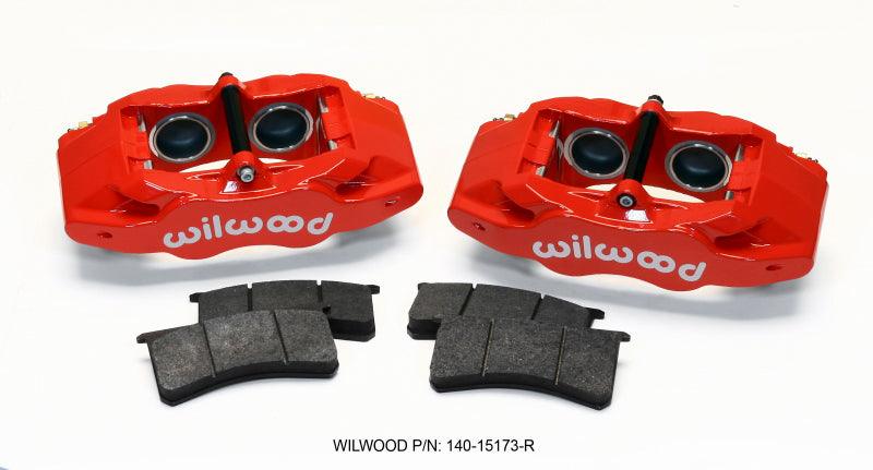 Wilwood SLC56 Front Caliper Kit Red Corvette All C5 / Base C6 1997-2013 - Torque Motorsport