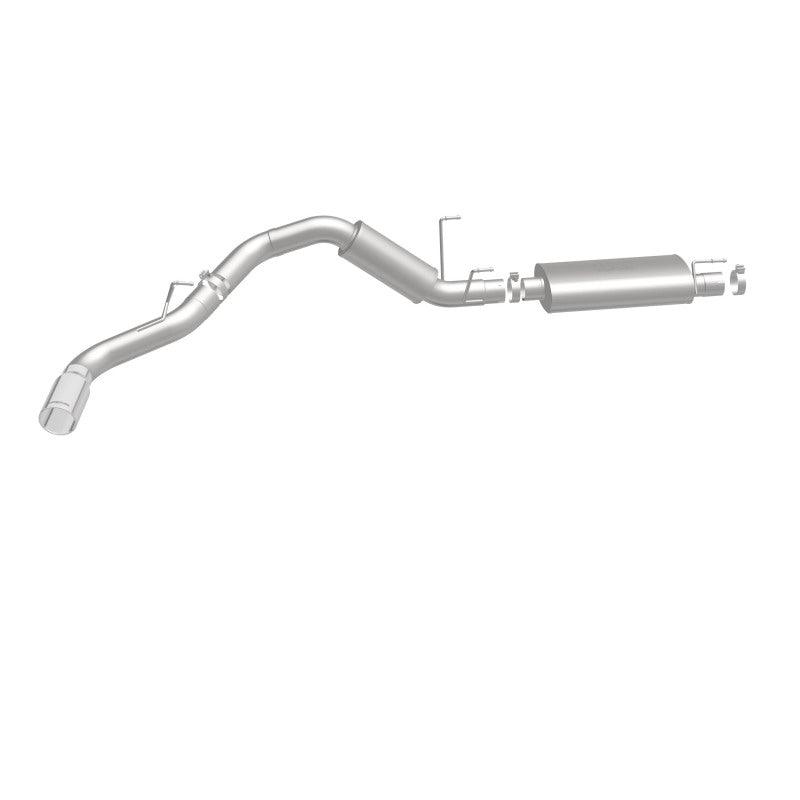 MagnaFlow Cat-Back, SS, 4in, Single Pass Side Rear Exit 5in Tip 14-15 Ram 2500 6.4L V8 CC LB/MC SB - Torque Motorsport