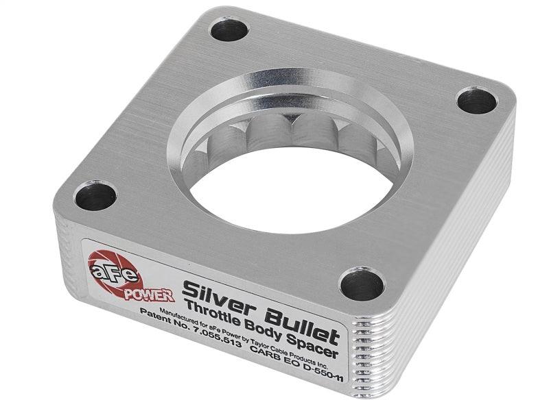 aFe Silver Bullet Throttle Body Spacers TBS Jeep Wrangler (TJ YJ) 91-06 4.0L - Torque Motorsport