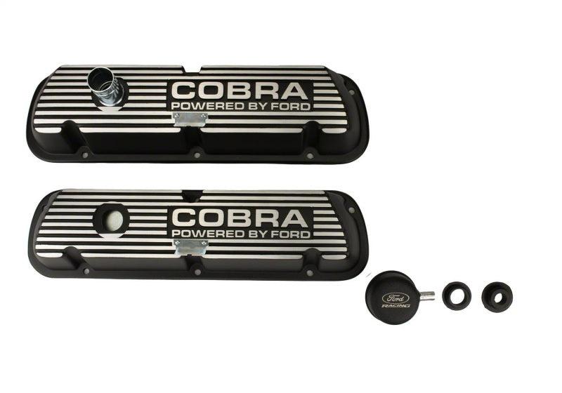 Ford Racing Black Satin Valve Cover Cobra - Torque Motorsport