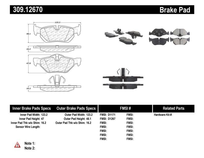 StopTech Performance Brake Pads - Torque Motorsport