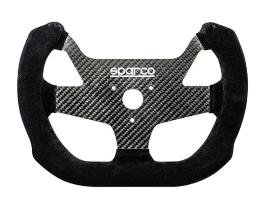 Sparco Steering Wheel F10C Carbon Suede Black - Torque Motorsport