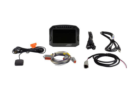 AEM CD-5LG Carbon Logging Digital Dash Display w/ Internal 10Hz GPS & Antenna - Torque Motorsport