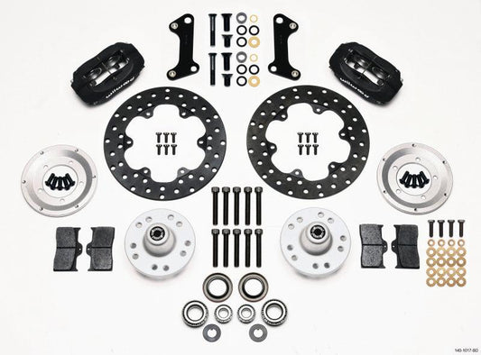 Wilwood Forged Dynalite Front Drag Kit Drilled Rotor 67-69 Camaro 64-72 Nova Chevelle - Torque Motorsport