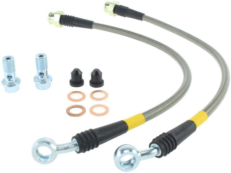 StopTech 2012 Jeep Grand Cherokee (Does Not Fit SRT Models) SS Rear Brake Lines - Torque Motorsport