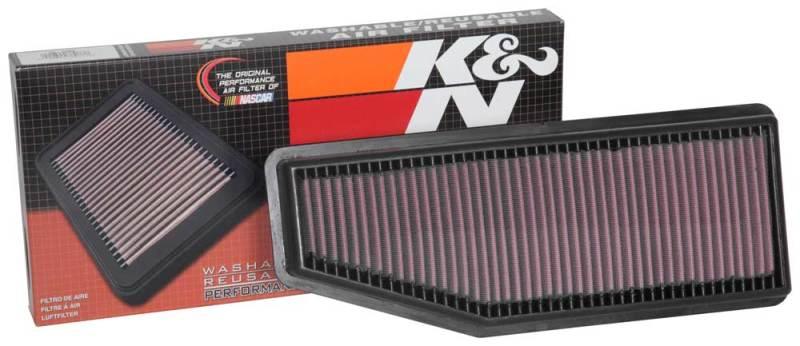 K&N 2019 Jeep Cherokee L4-2.0L F/I Turbo Replacement Drop In Air Filter - Torque Motorsport