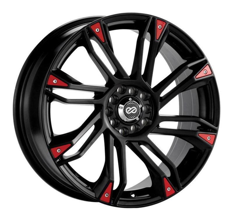 Enkei GW8 17x7 5x100/114.3 42mm Offset 72.6 Bore Matte Black Wheel - Torque Motorsport