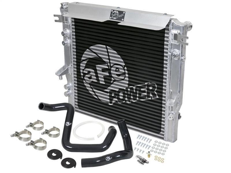 aFe BladeRunner GT Series Bar and Plate Radiator w/ Black Hoses 12-18 Jeep Wrangler (JK) V6 3.6L - Torque Motorsport