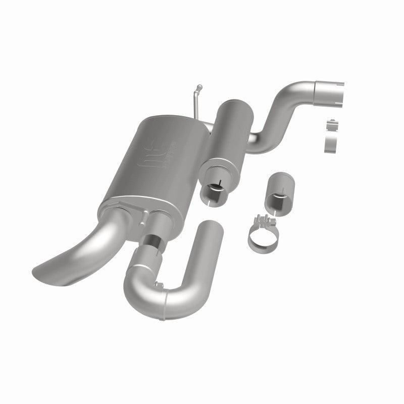 MagnaFlow 18-23 Jeep Wrangler JL 2.0L/3.6L Overland Series Axle-Back Exhaust - Torque Motorsport