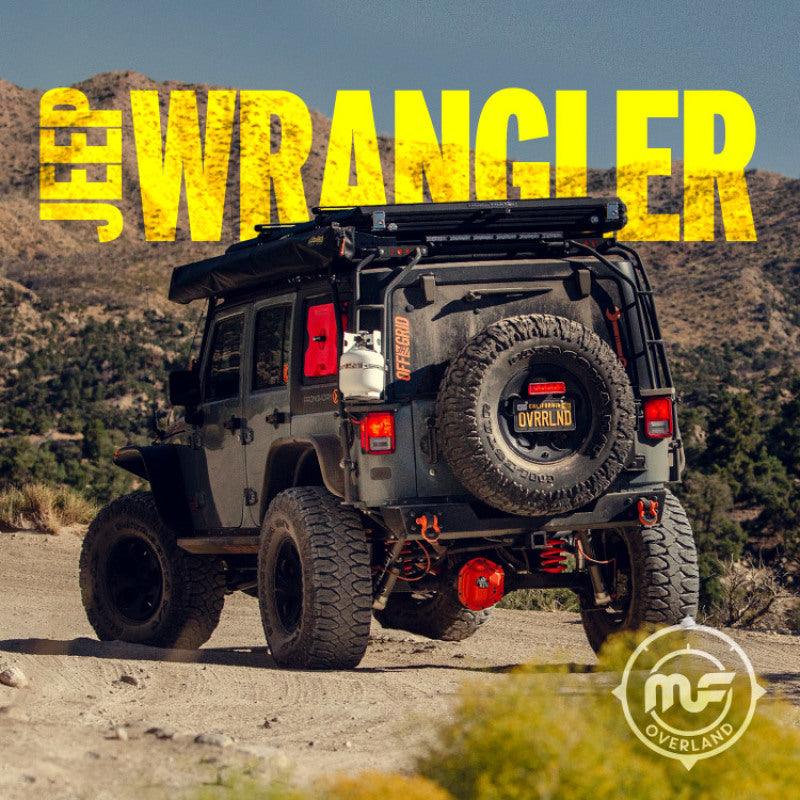 MagnaFlow 12-18 Jeep Wrangler 2.5in Overland Series Cat-Back Exhaust - Torque Motorsport