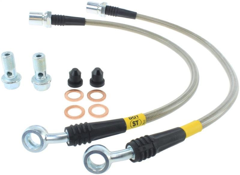 StopTech 95-06 Lexus LS Stainless Steel Rear Brake Lines - Torque Motorsport