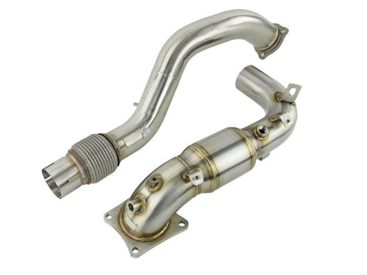 Skunk2 18-20 Honda Civic Type R Downpipe Kit w/ Cat - Torque Motorsport