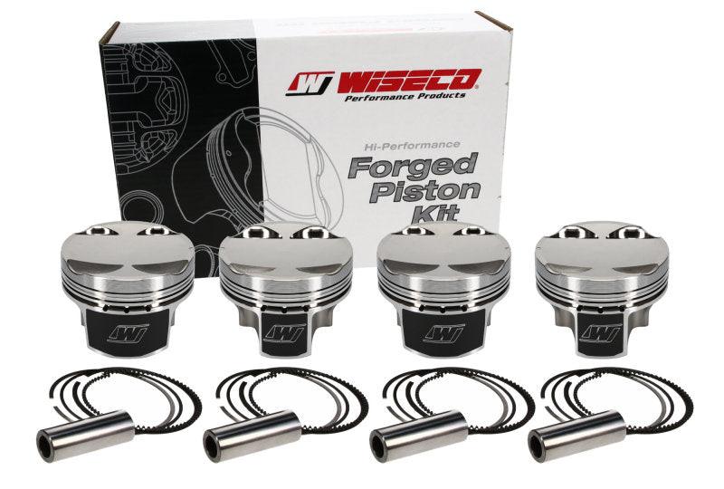 Wiseco Mitsubishi EVO 10 4B11-T 2008+ -4.5cc Piston Shelf Stock Kit - Torque Motorsport