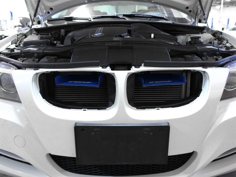 aFe MagnumFORCE Intakes Scoops AIS BMW 335i (E90/92/93) 07-13 L6-3.0L (Blue) - Torque Motorsport