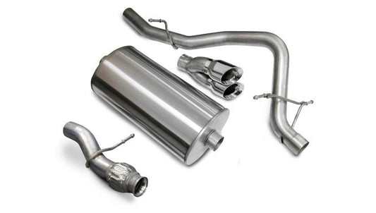 Corsa 09-11 Chevrolet Tahoe 5.3L V8 Polished Sport Cat-Back Exhaust - Torque Motorsport