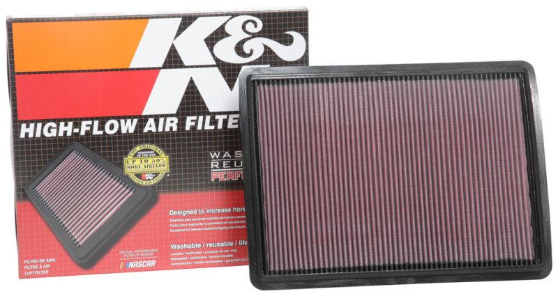 K&N 16-18 Hyundai Ioniq/Niro L4-1.6L F/I Drop In Air Filter - Torque Motorsport