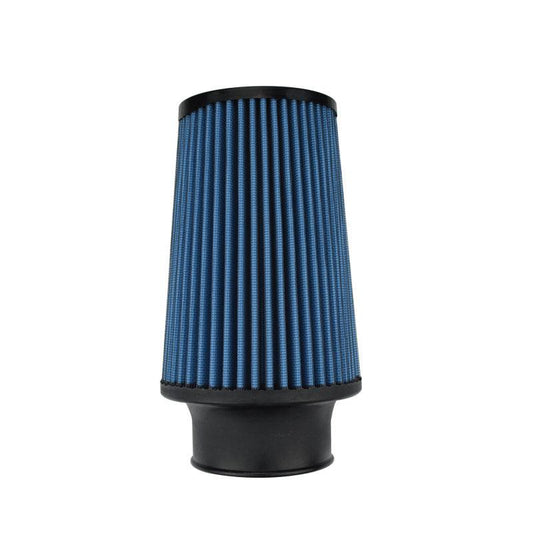 Injen NanoWeb Dry Air Filter 3.00in Neck 5.00in Base 7.00in Tall 4.00in Top 45 Pleats 9.05in Height - Torque Motorsport