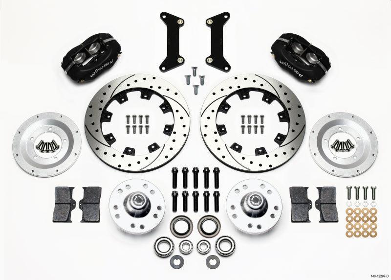 Wilwood Forged Dynalite Front Kit 12.19in Drilled 79-87 GM G Body - Torque Motorsport